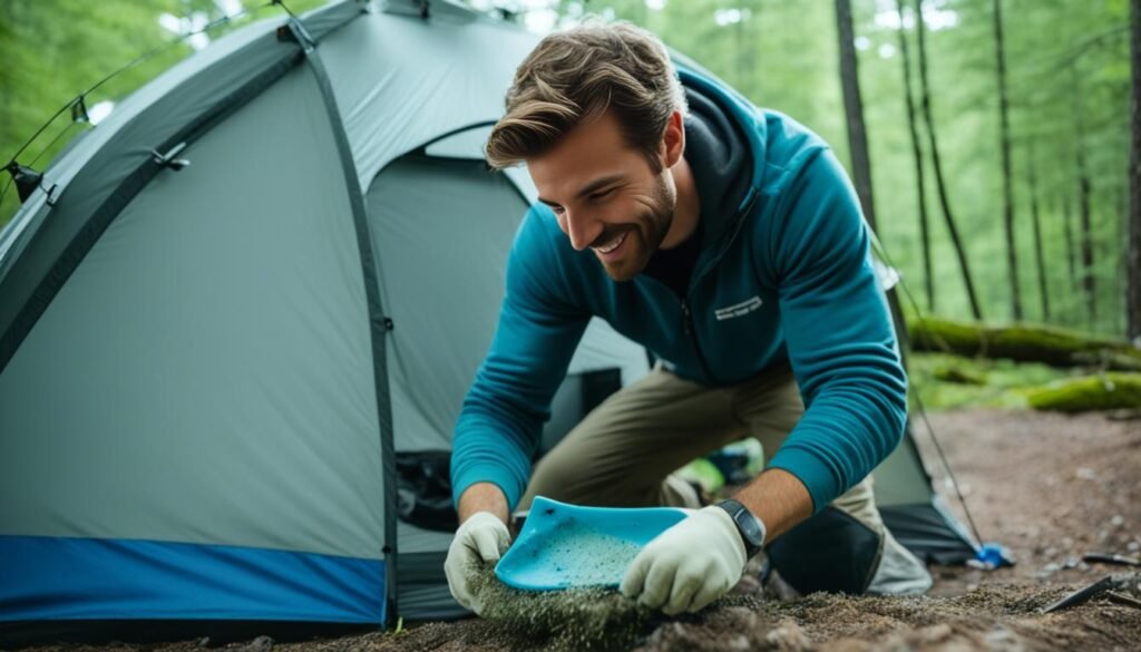 Tent maintenance