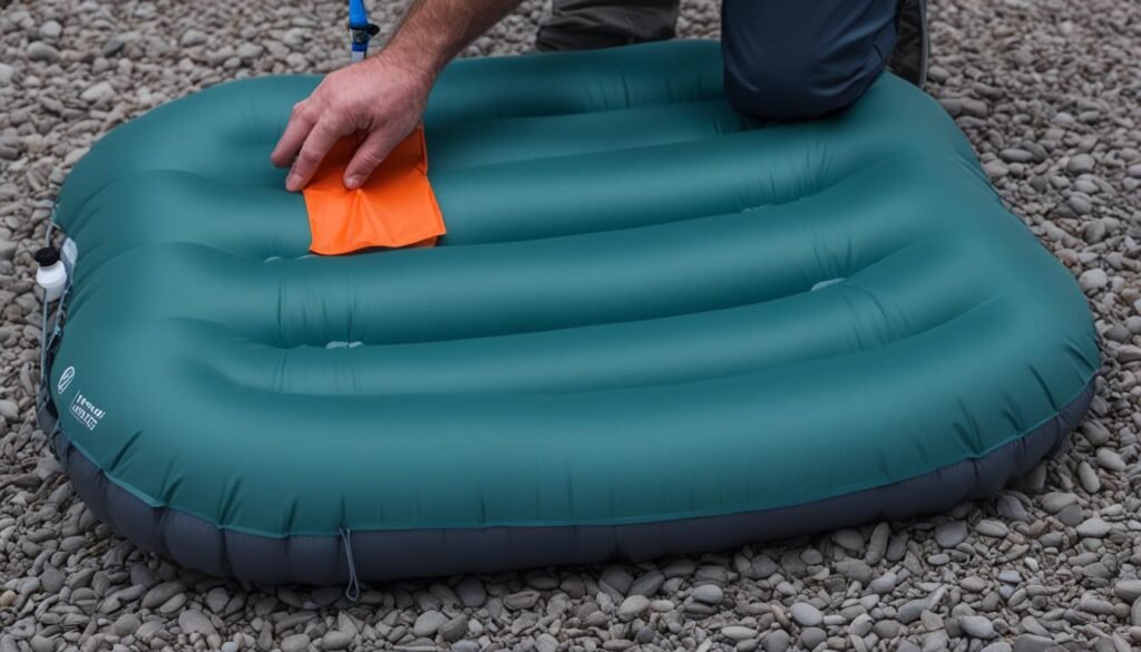 care and maintenance of self-inflating sleeping pads