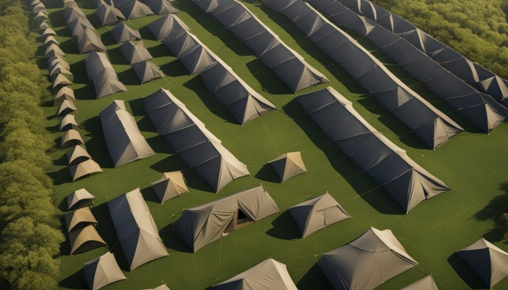 tent size