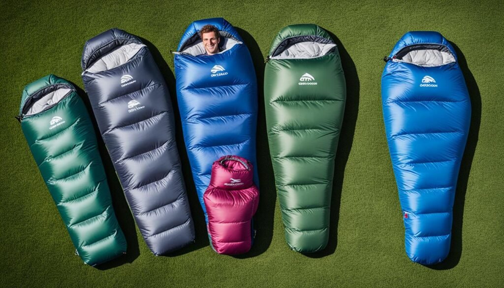 sleeping bag features