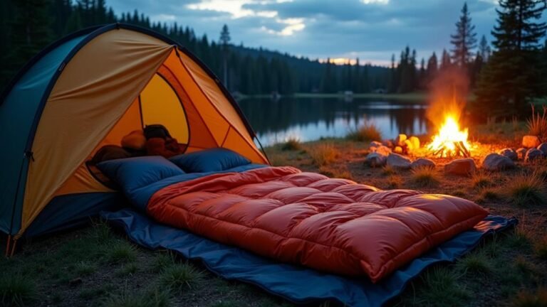 couples camping sleeping bags