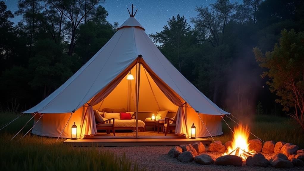 elevate outdoor glamping experience