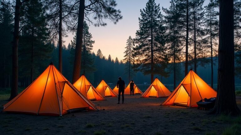 spacious tents for tall campers